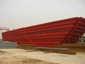 斜拉桥主塔基座模板