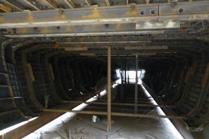 造桥机内模生产加工现场