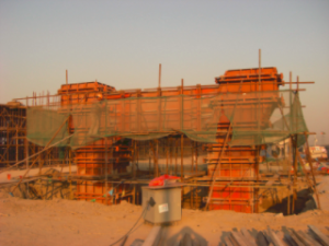 郑州南四环与郑新路快速通道墩柱模板