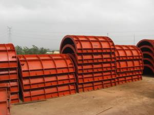 出口非洲圆端墩模板